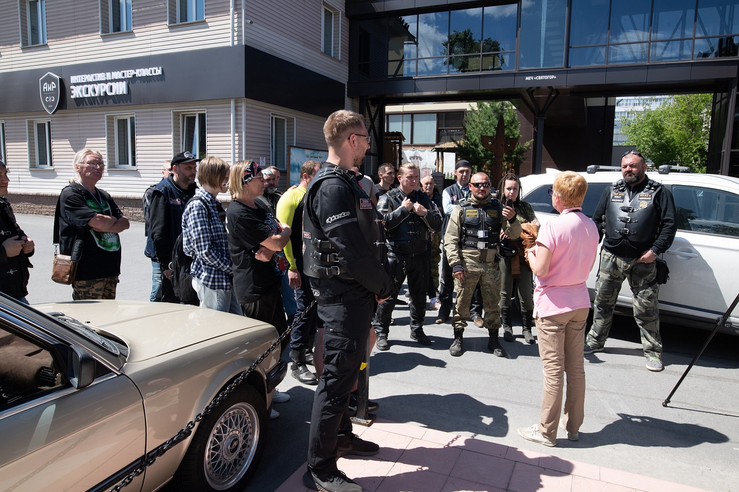 Команда мотопробега «Кольцо Урала» познакомилась с «АиРовкой».